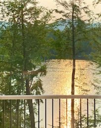 Sunrise from the back deck