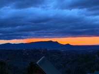 Beautiful sunset from the deck.