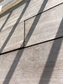Nail sticking out of deck
