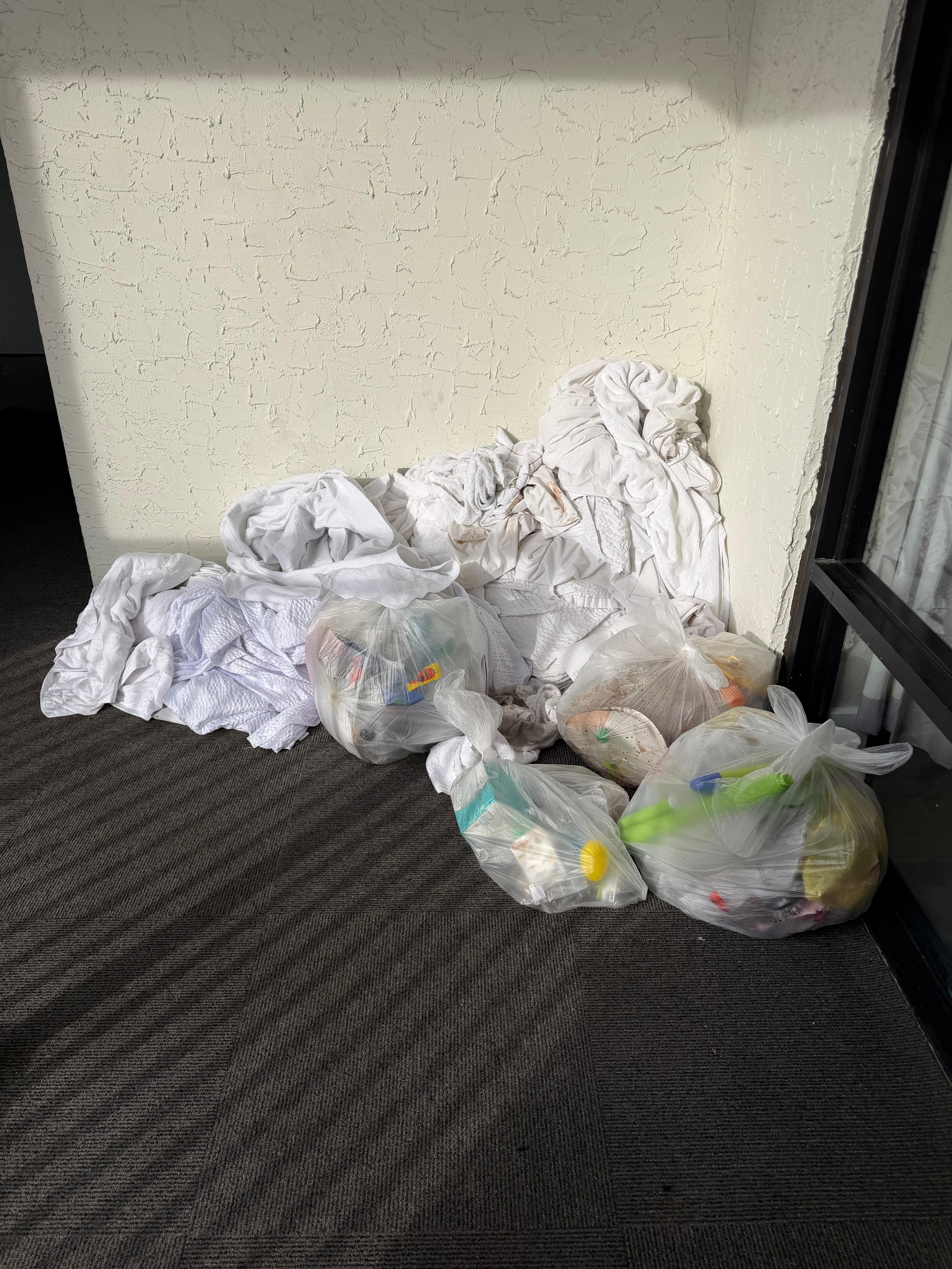 When we initially checked in.