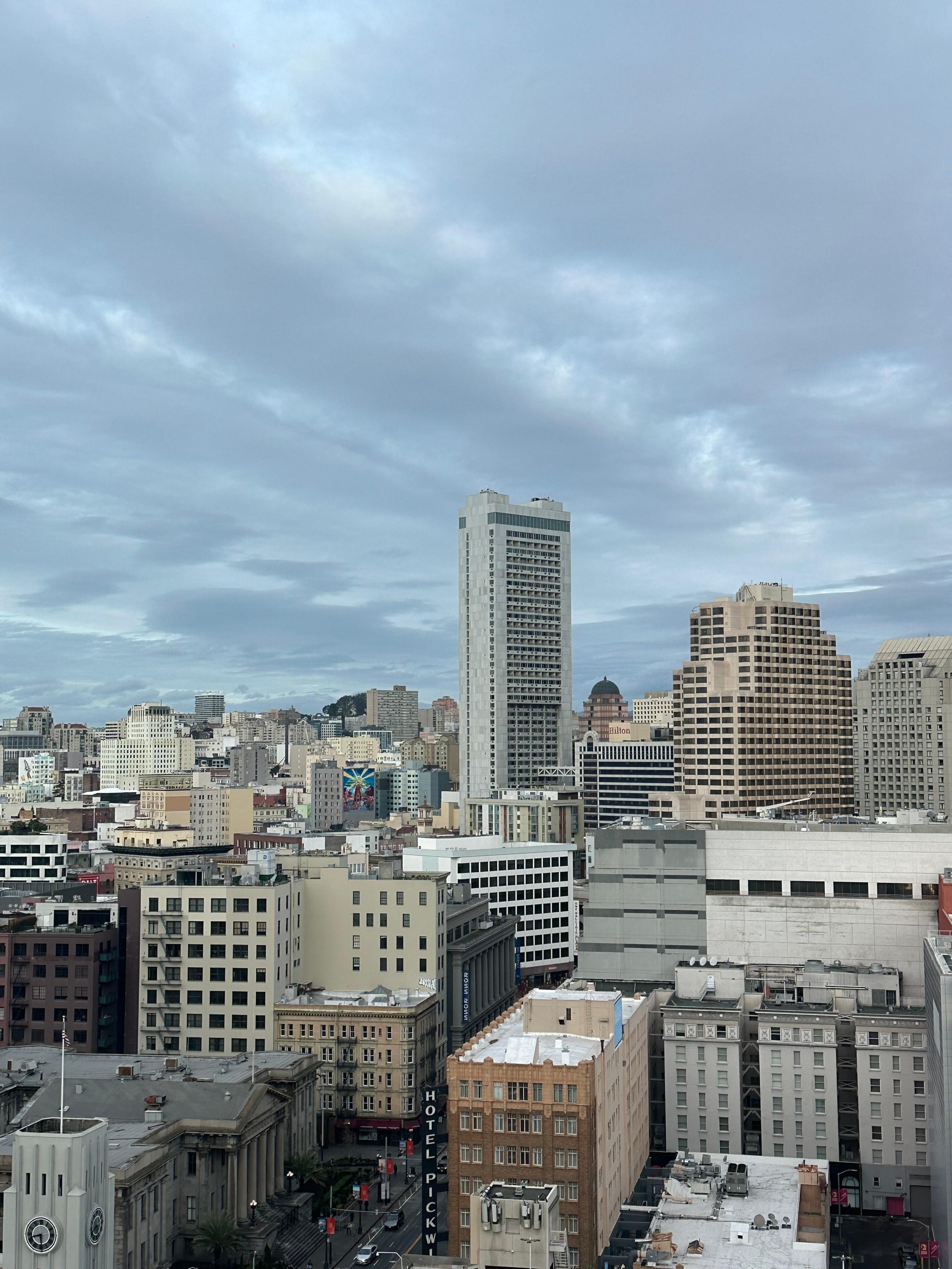 West view. 22nd floor. 