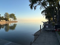 Looking out to the bay.