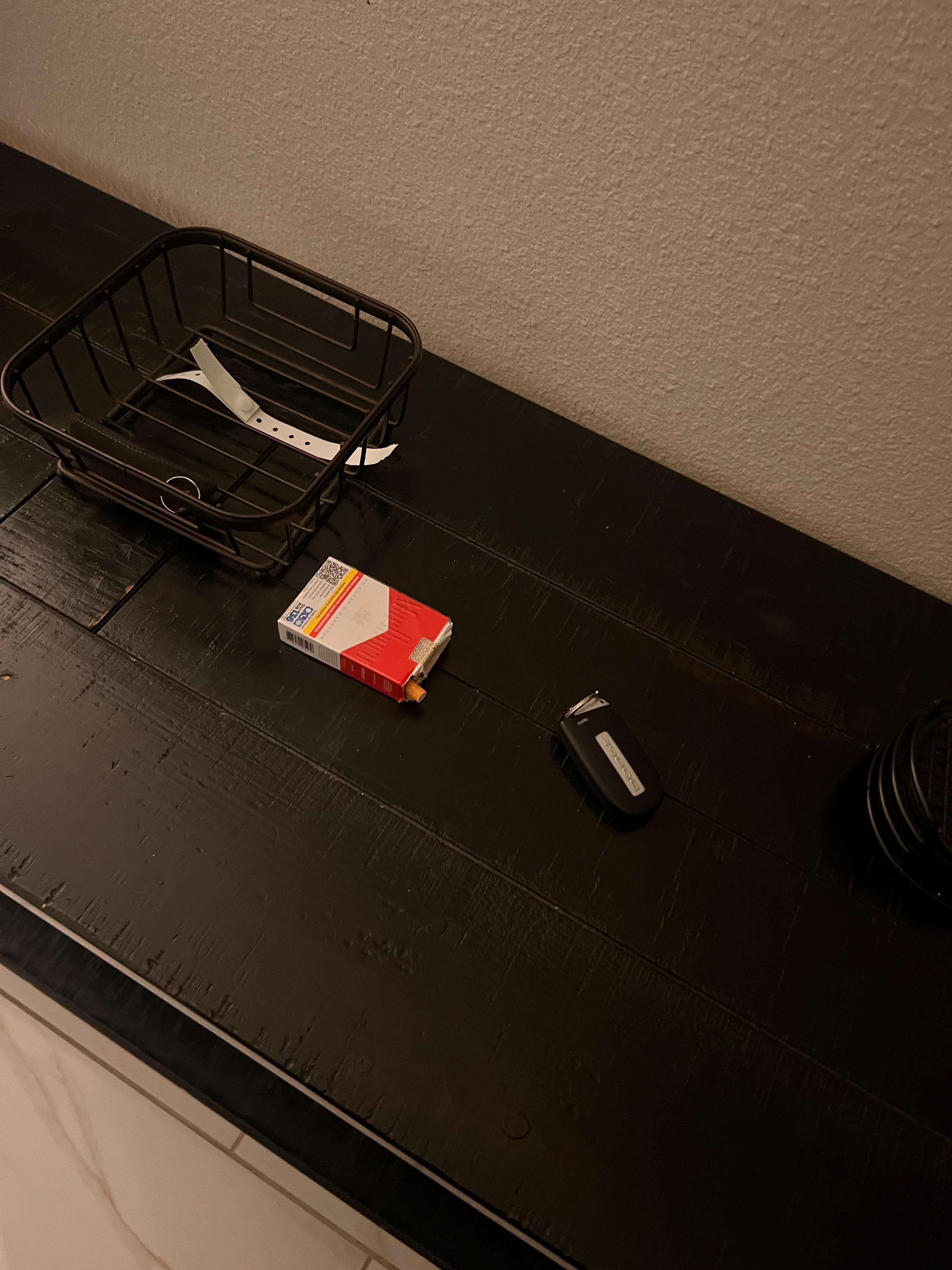 Cigarettes in a no smoking home while strangers were there on my credit card charges