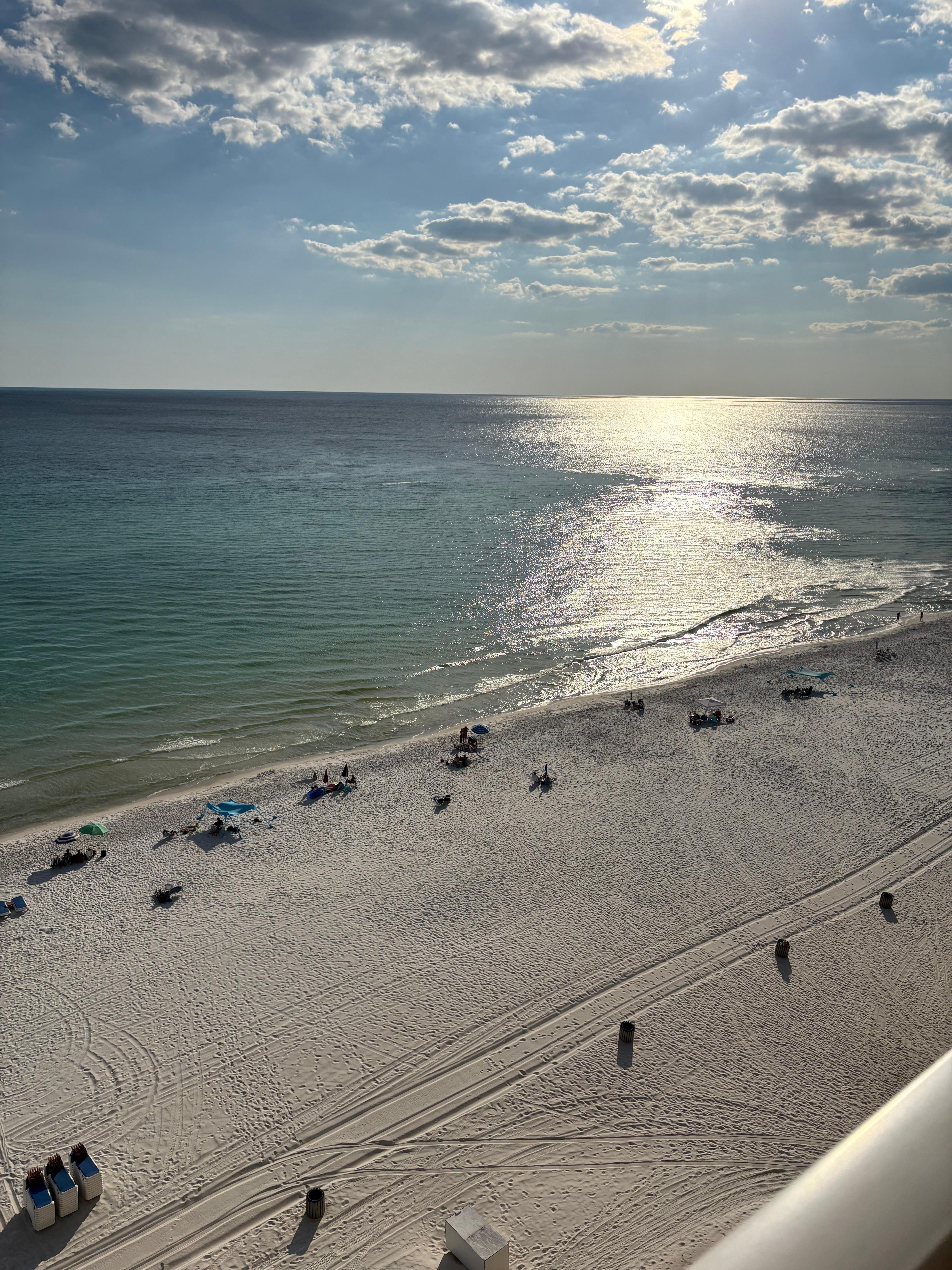 View from the balcony 