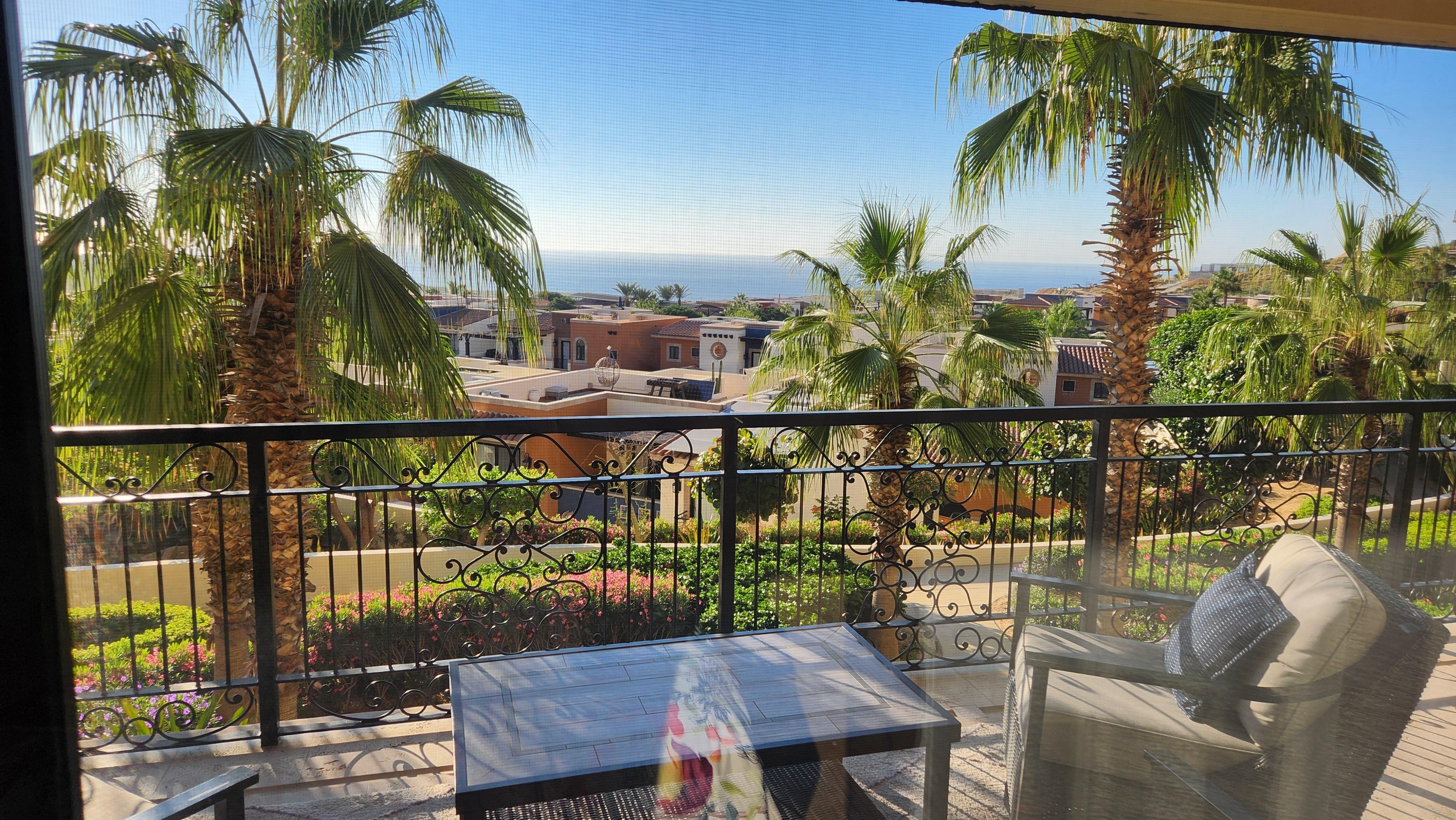 Beautiful balcony view