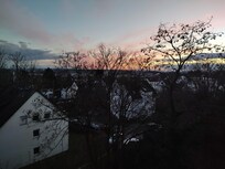 Beautiful sunsets from the balcony!