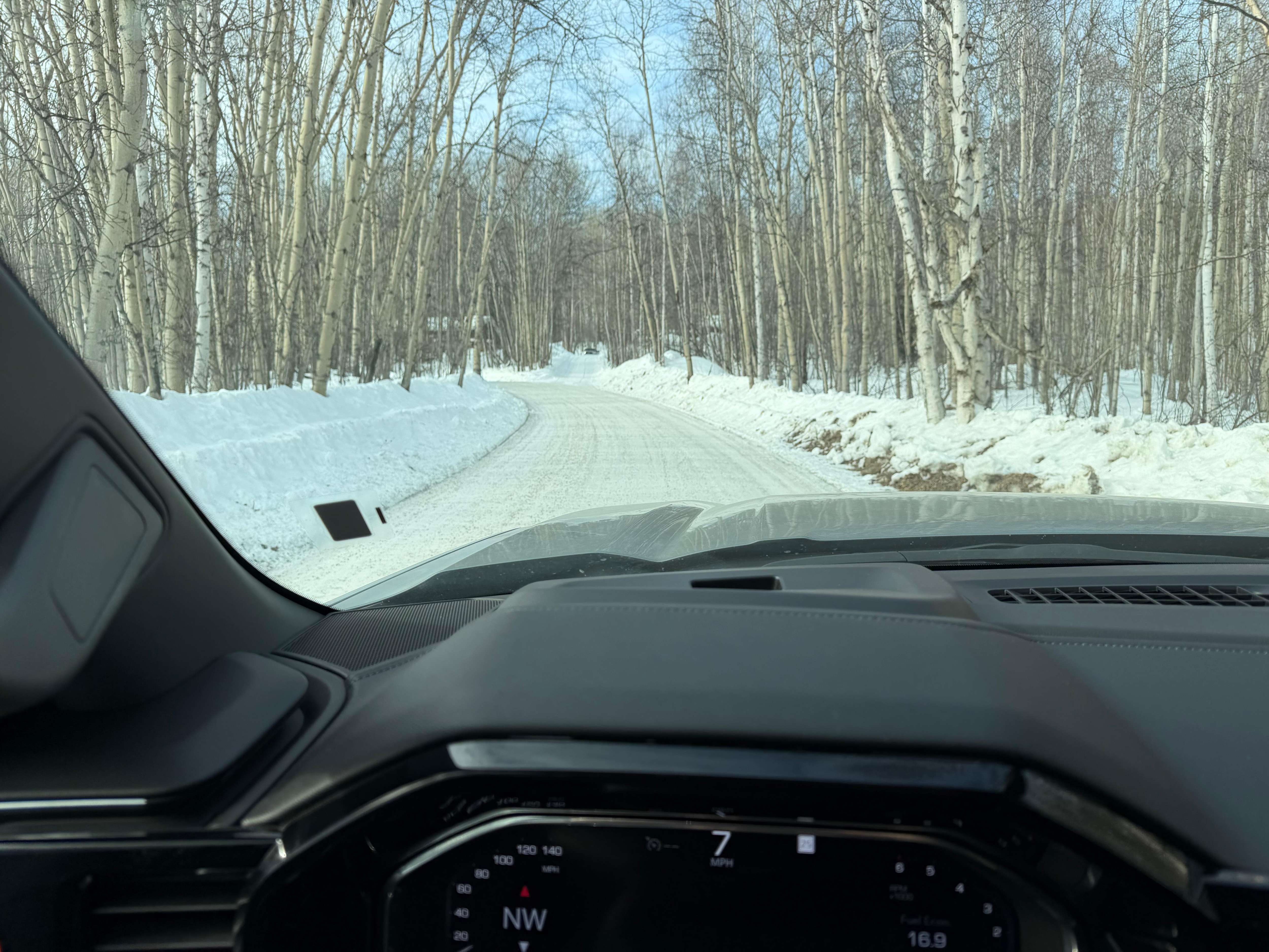 The drive-in was completely beautiful