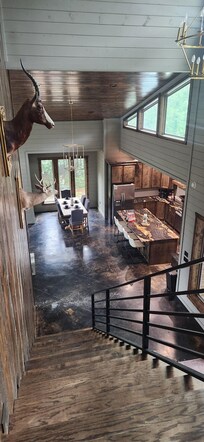 View from upstairs