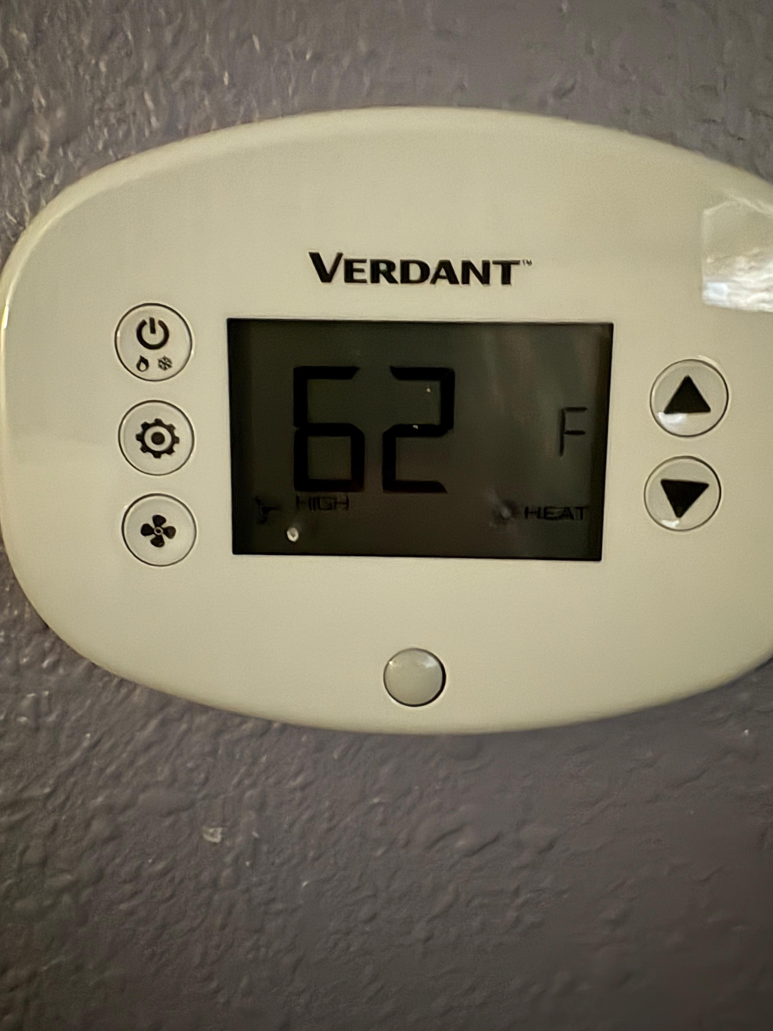 Broken thermostat