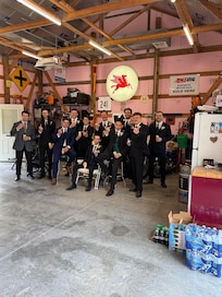 All the Marines/groomsmen