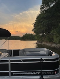 Beautiful sunsets each night