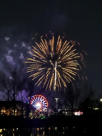 View from room on New Years’s Eve 2025-2026