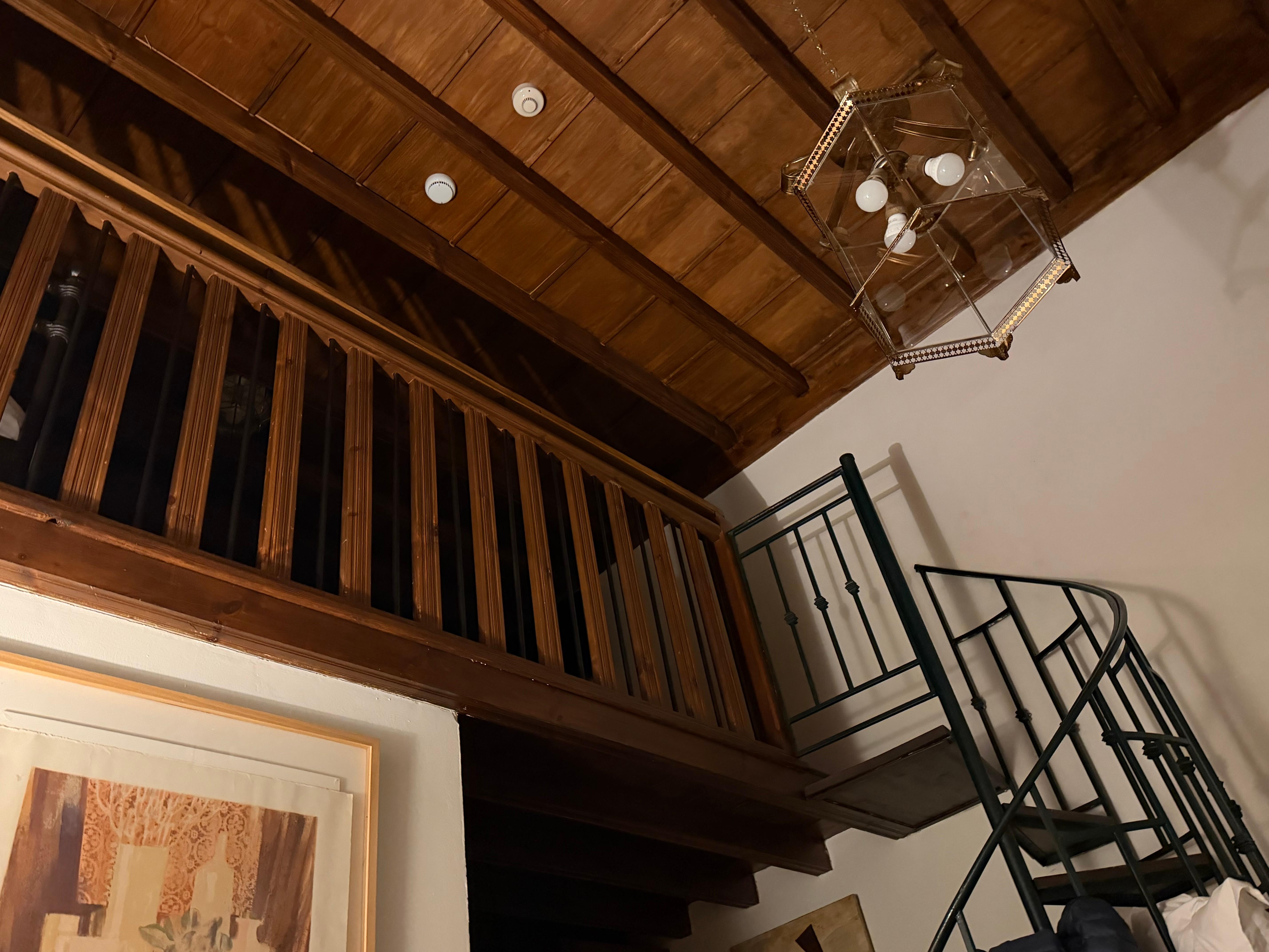 Ceilings in family room 