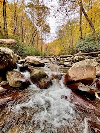 Chimney's picnic area.