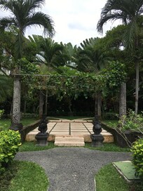 Tuin van het hotel