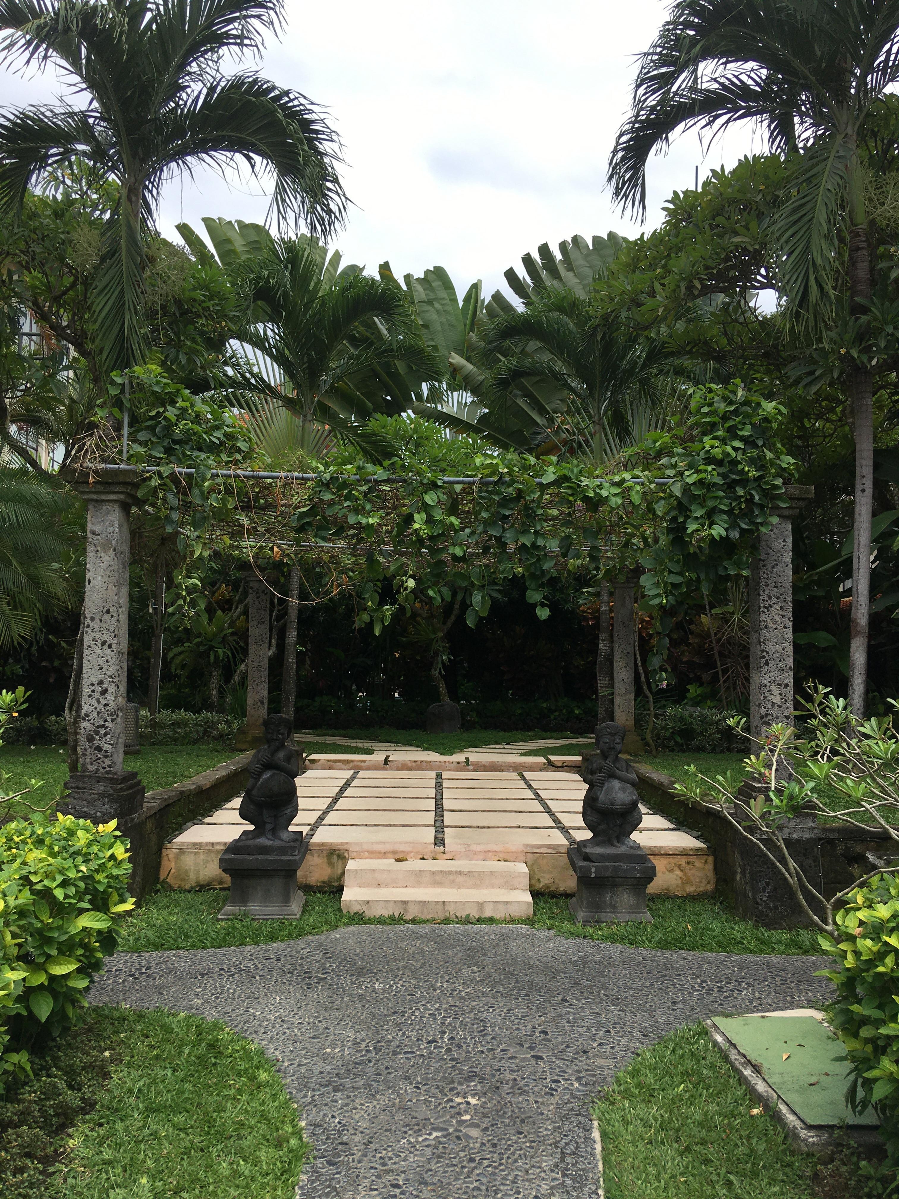 Tuin van het hotel