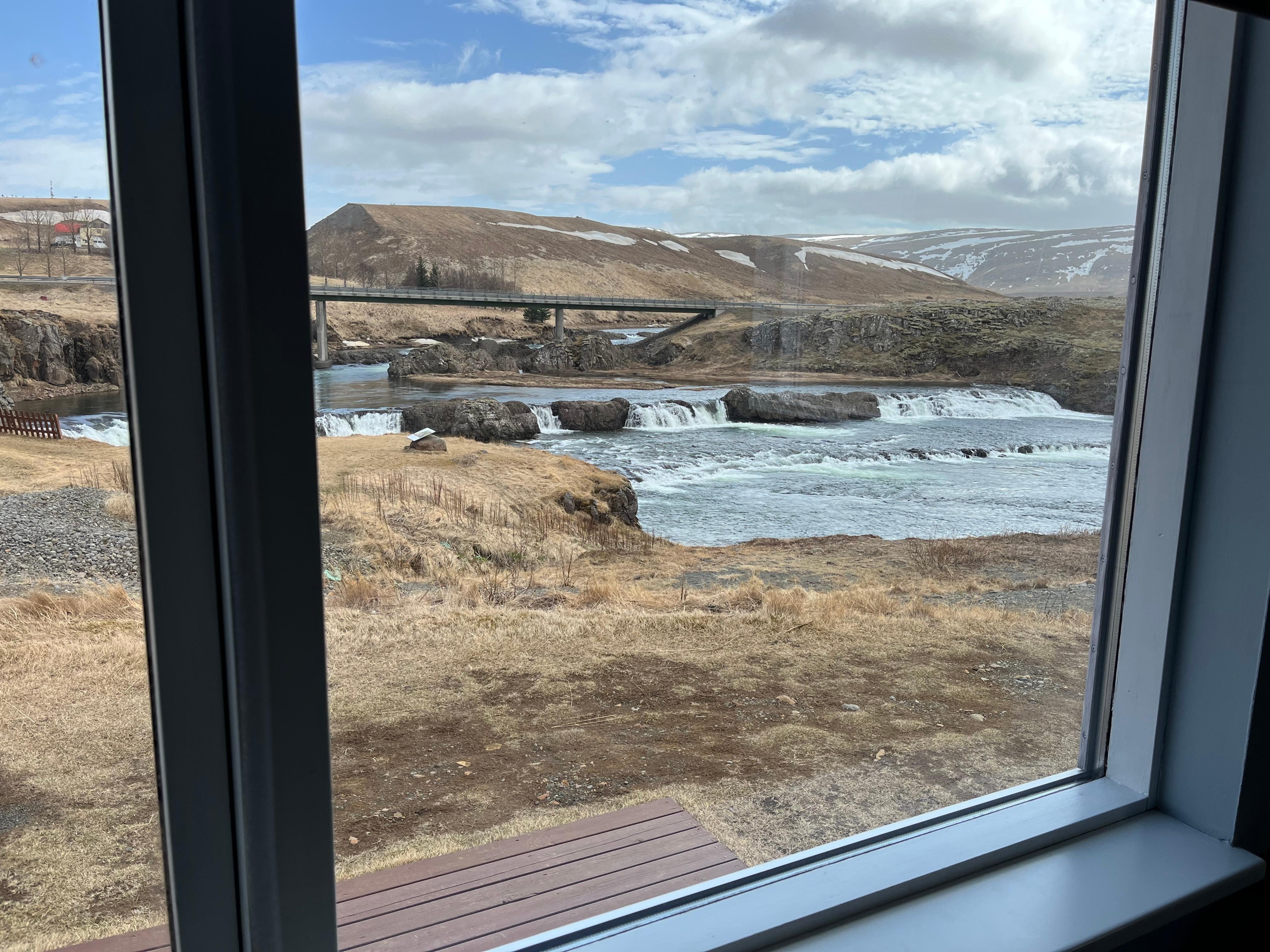 Nice view from our room.