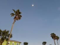 Sunset over the hotel!