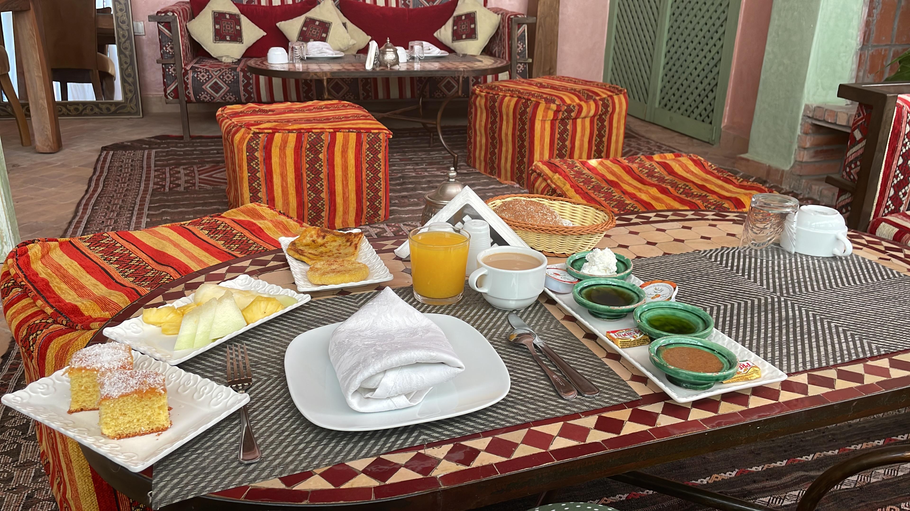 Moroccan breakfast 