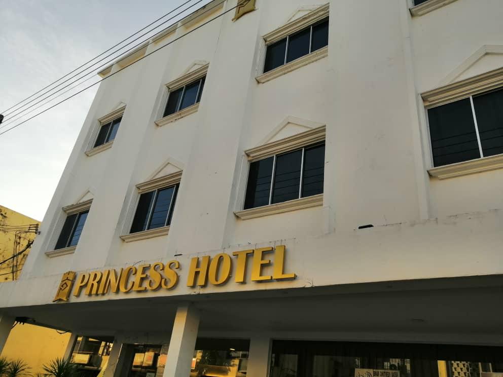 Front of hotel