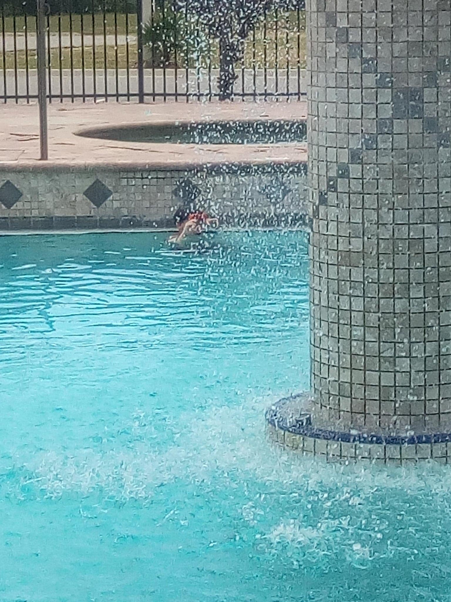 Pool area