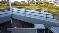 vue de la terrasse de notre chambre