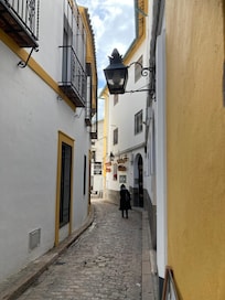 Beautiful narrow streets