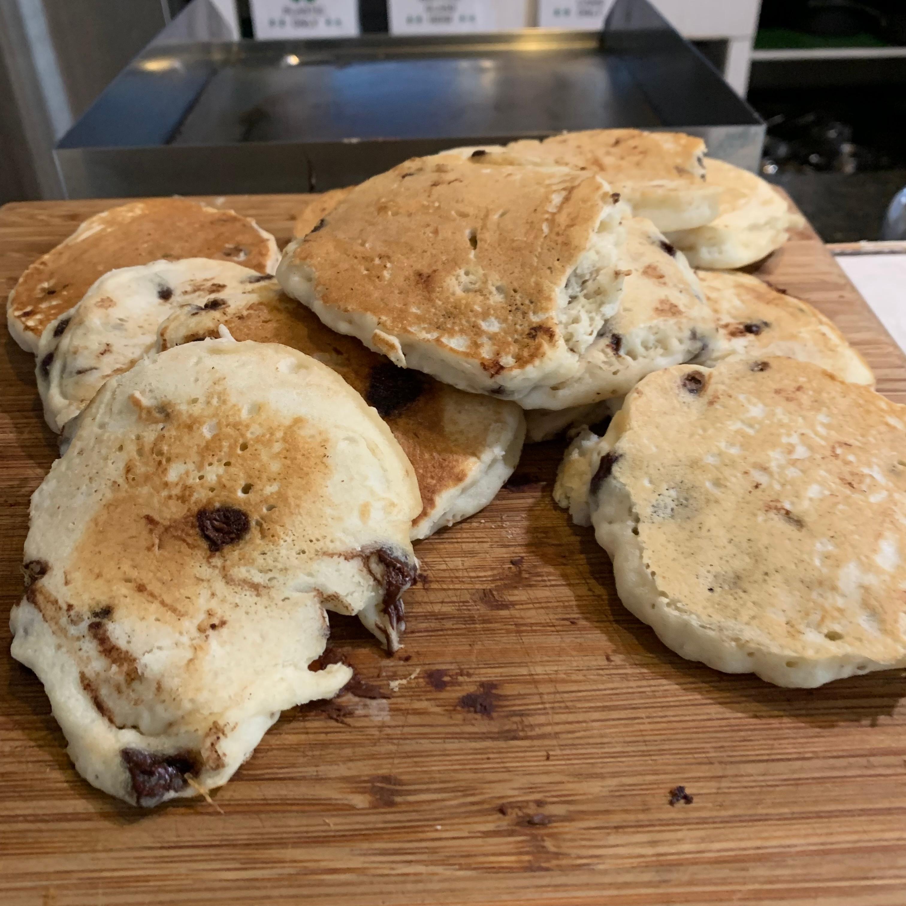 無料の朝食パンケーキ