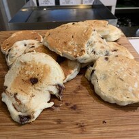 無料の朝食パンケーキ