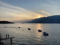 Looking south from our balcony