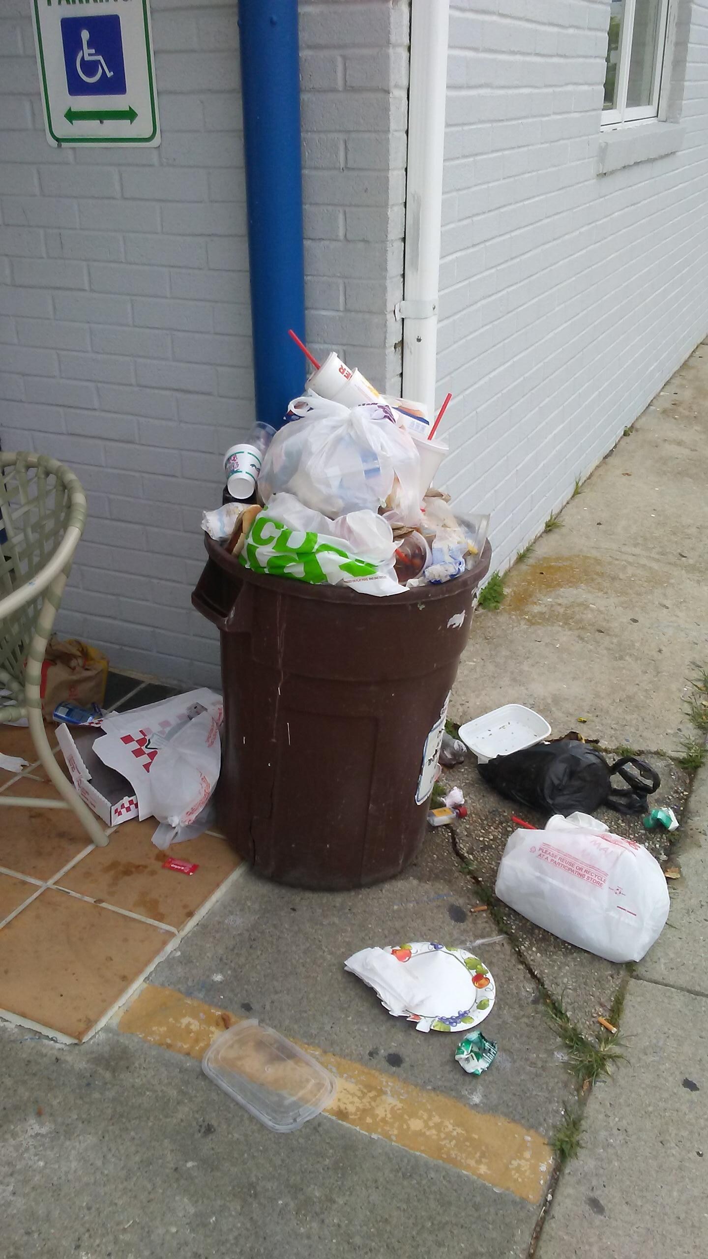 Poor Trash Collection!
