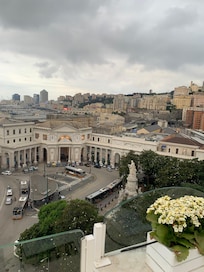 Vista do topo do hotel