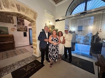 Lobby - dress up nite for show at Teatro Massimo