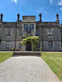 This is Tissington Hall. The surrounding village is worth a visit, it's approx 20 minutes drive from the cottage.