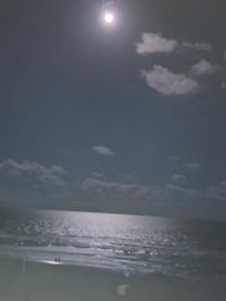 Full moon balcony view