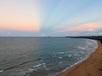 Sunset from the balcony
