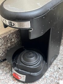 Dirty and with paint drops