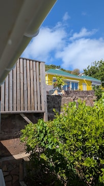 Construction view from the house