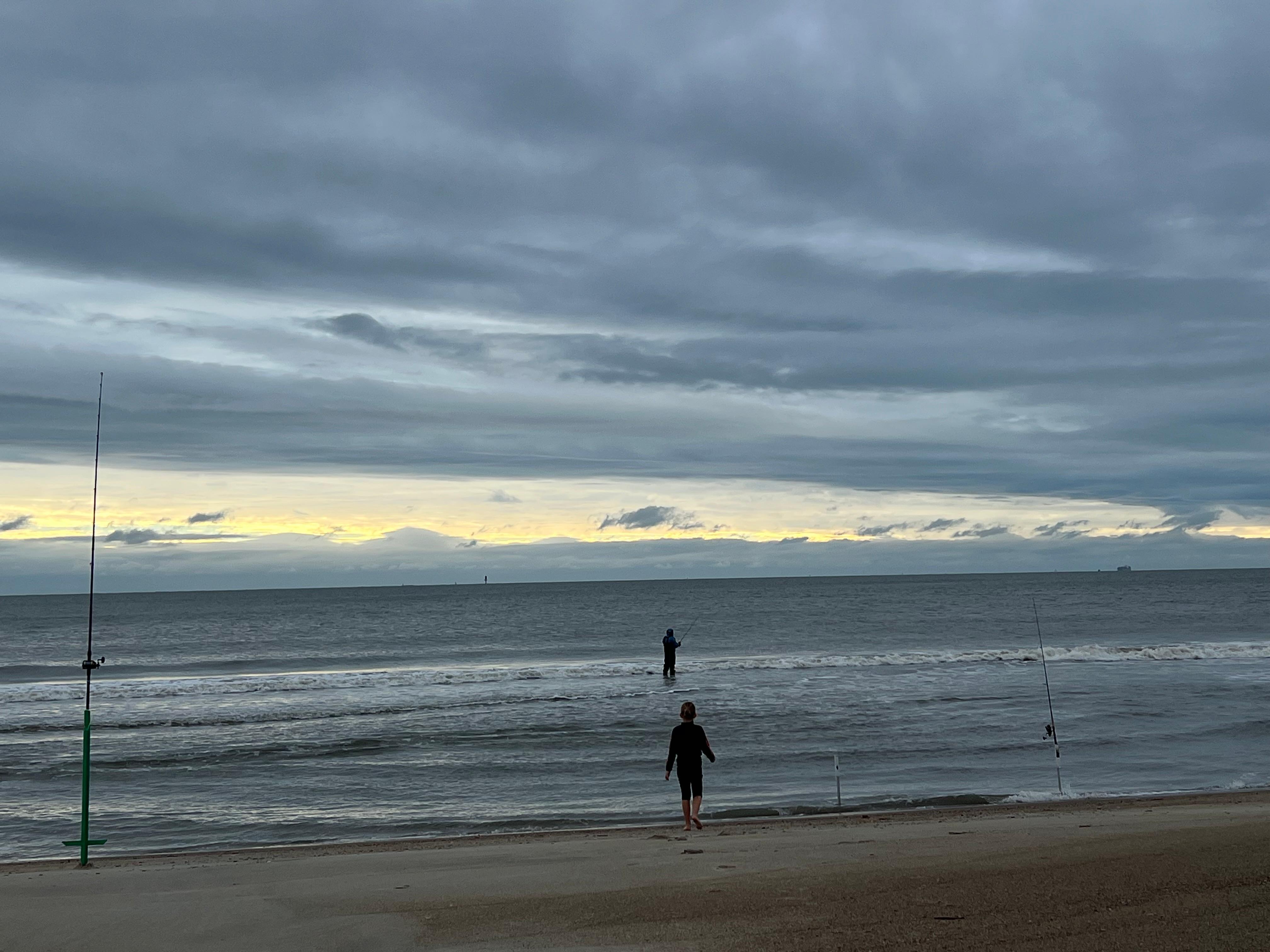 Beach across from the property. Short 4 min walk. 