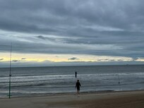 Beach across from the property. Short 4 min walk.