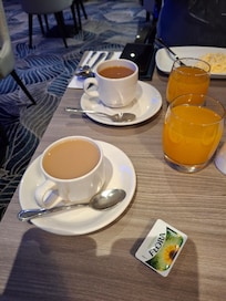 Breakfast in the Executive lounge