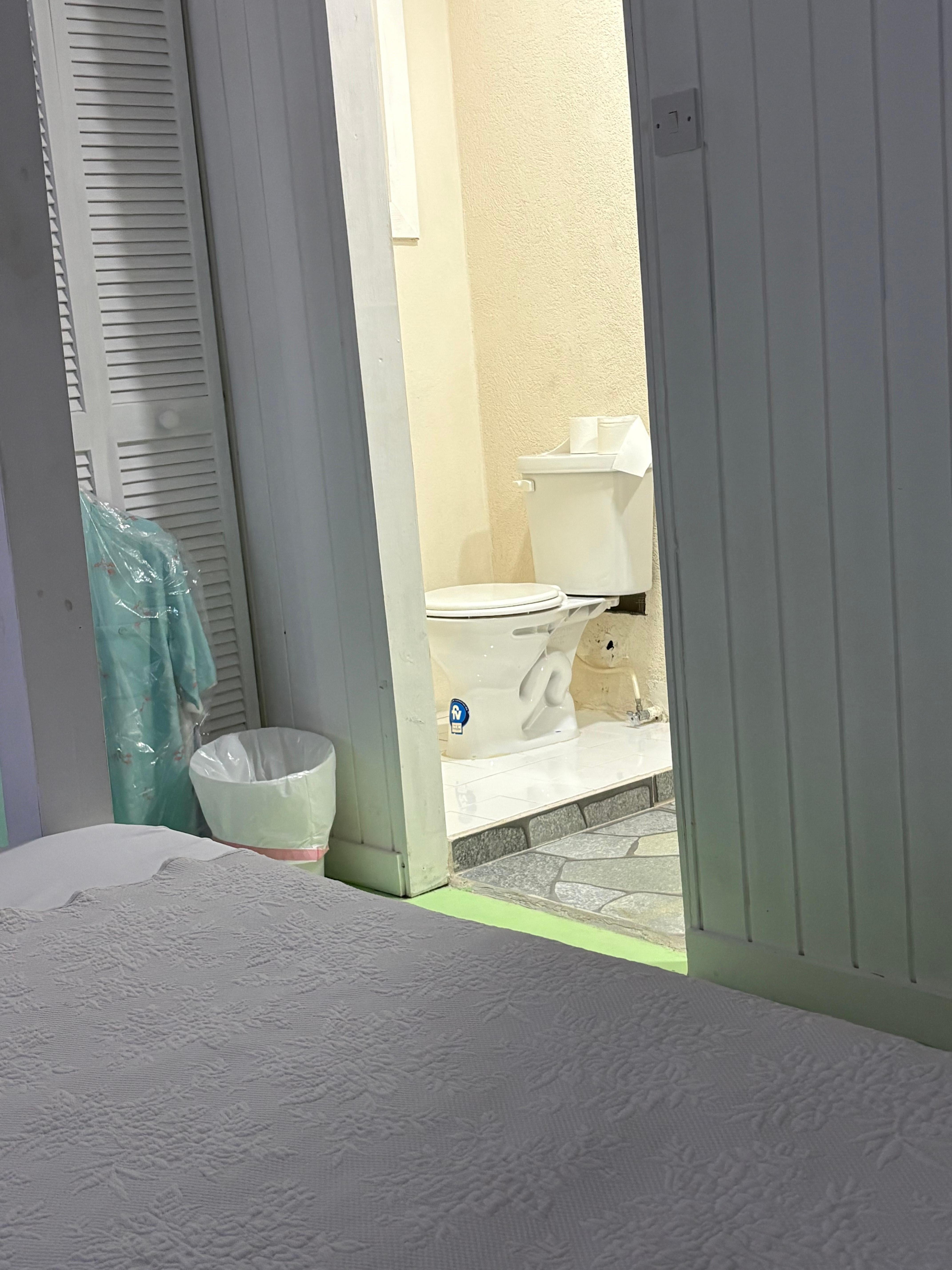 The view from the bed