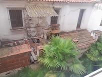 Vue depuis notre première chambre que nous avons changée