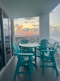 View from balcony