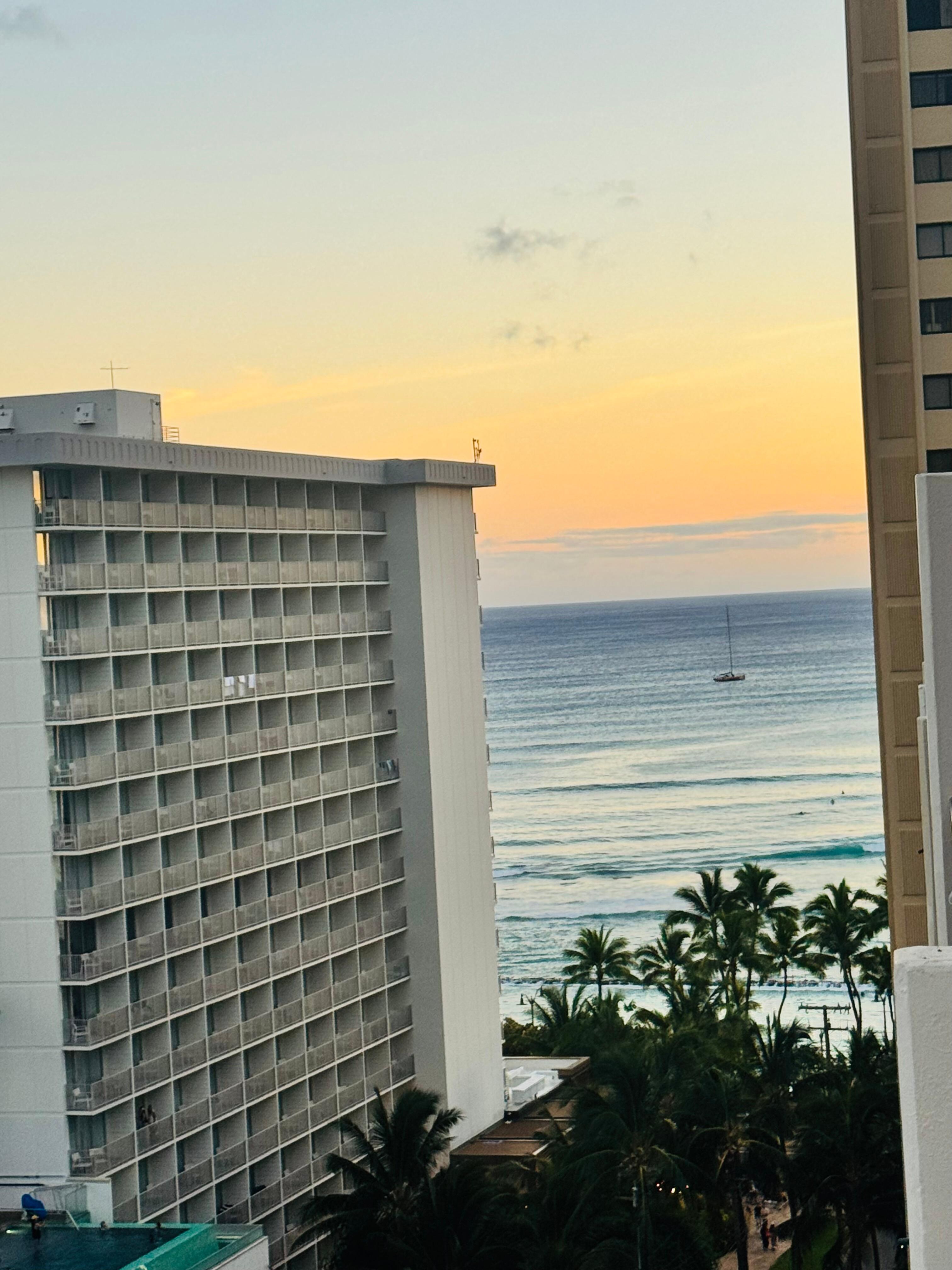 View from balcony 