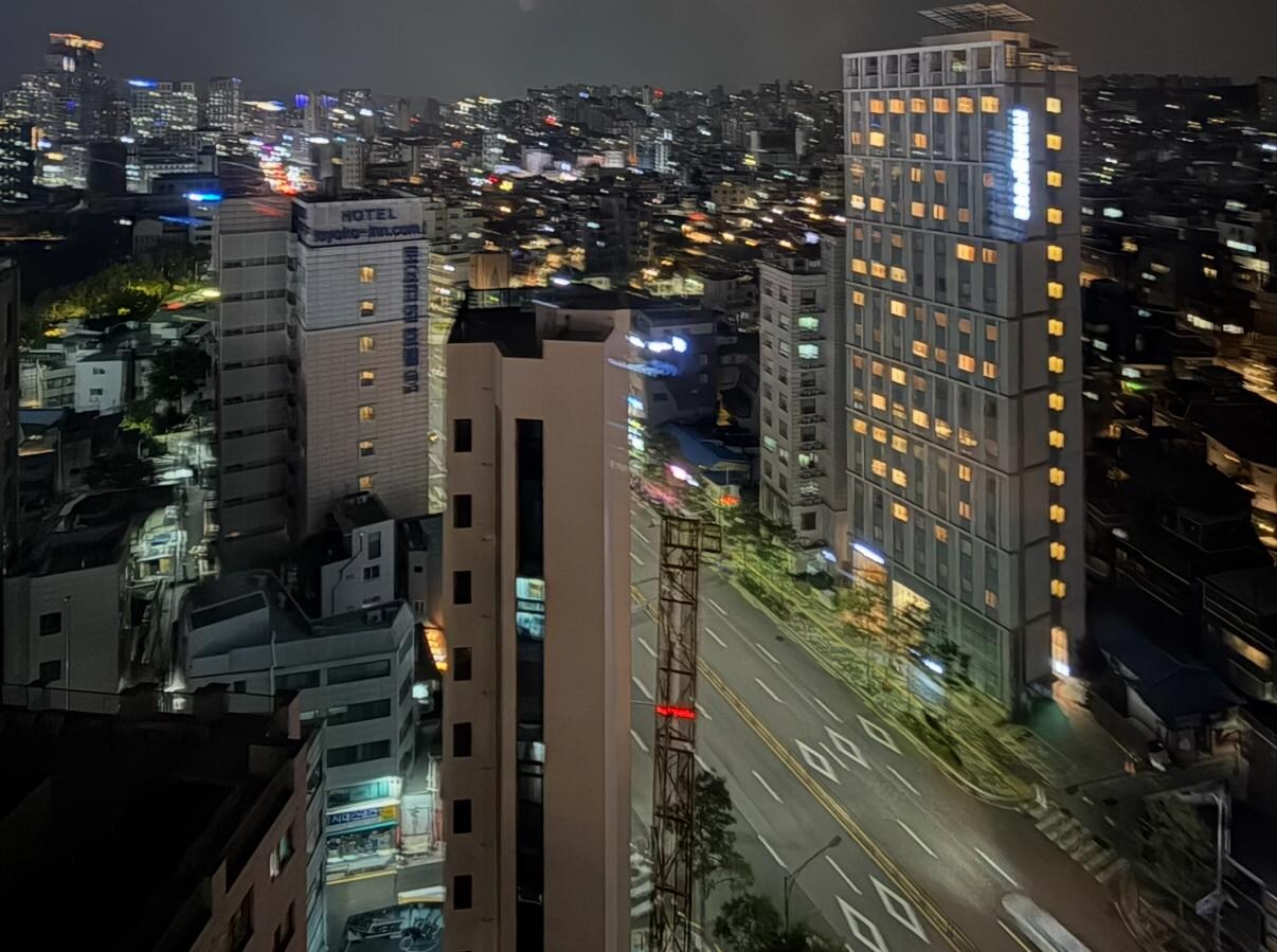 部屋からの夜景