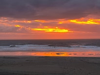 Sunrise from the balcony