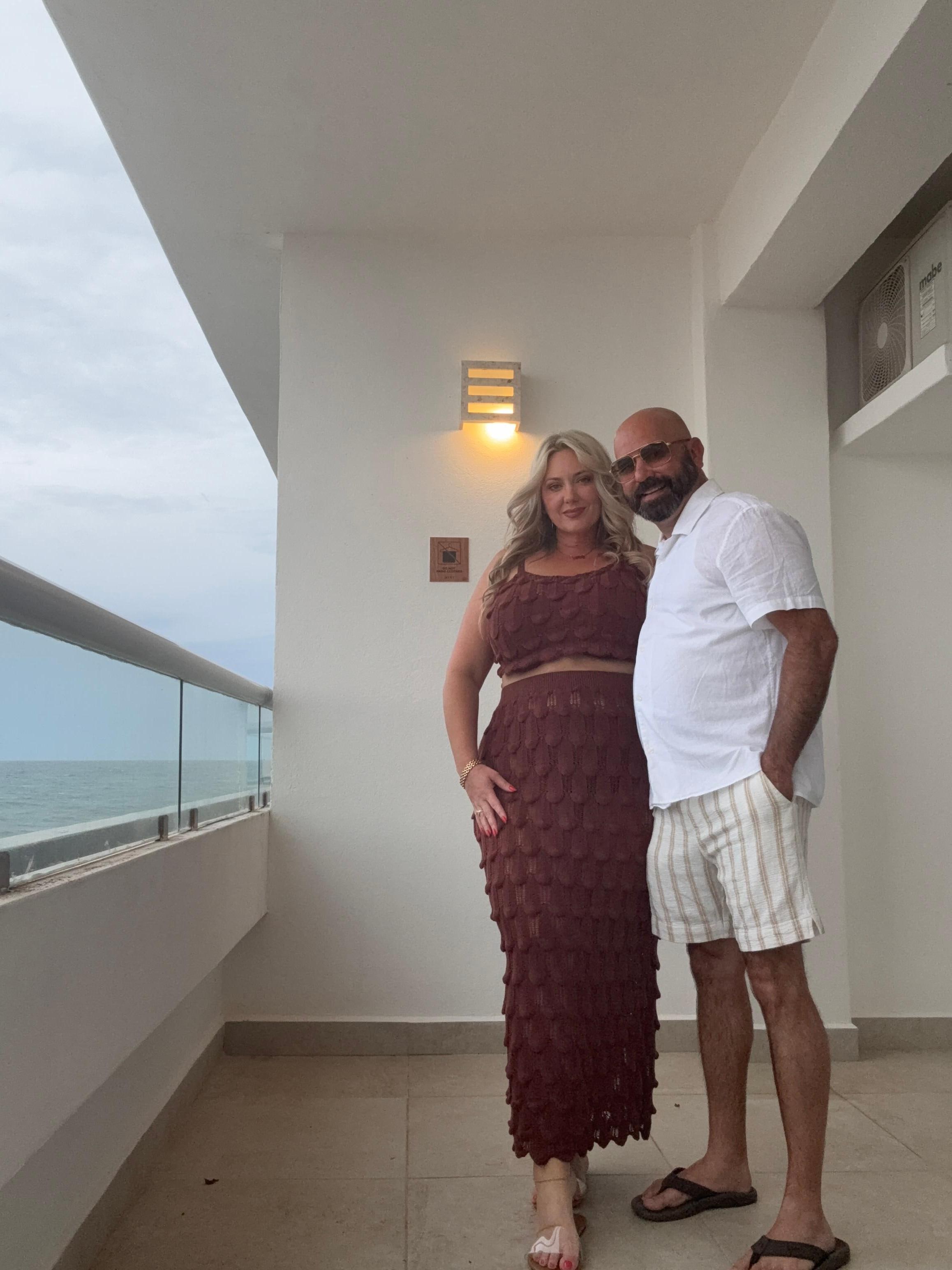 Beautiful view with a large balcony!