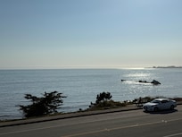 View from the upstairs balcony