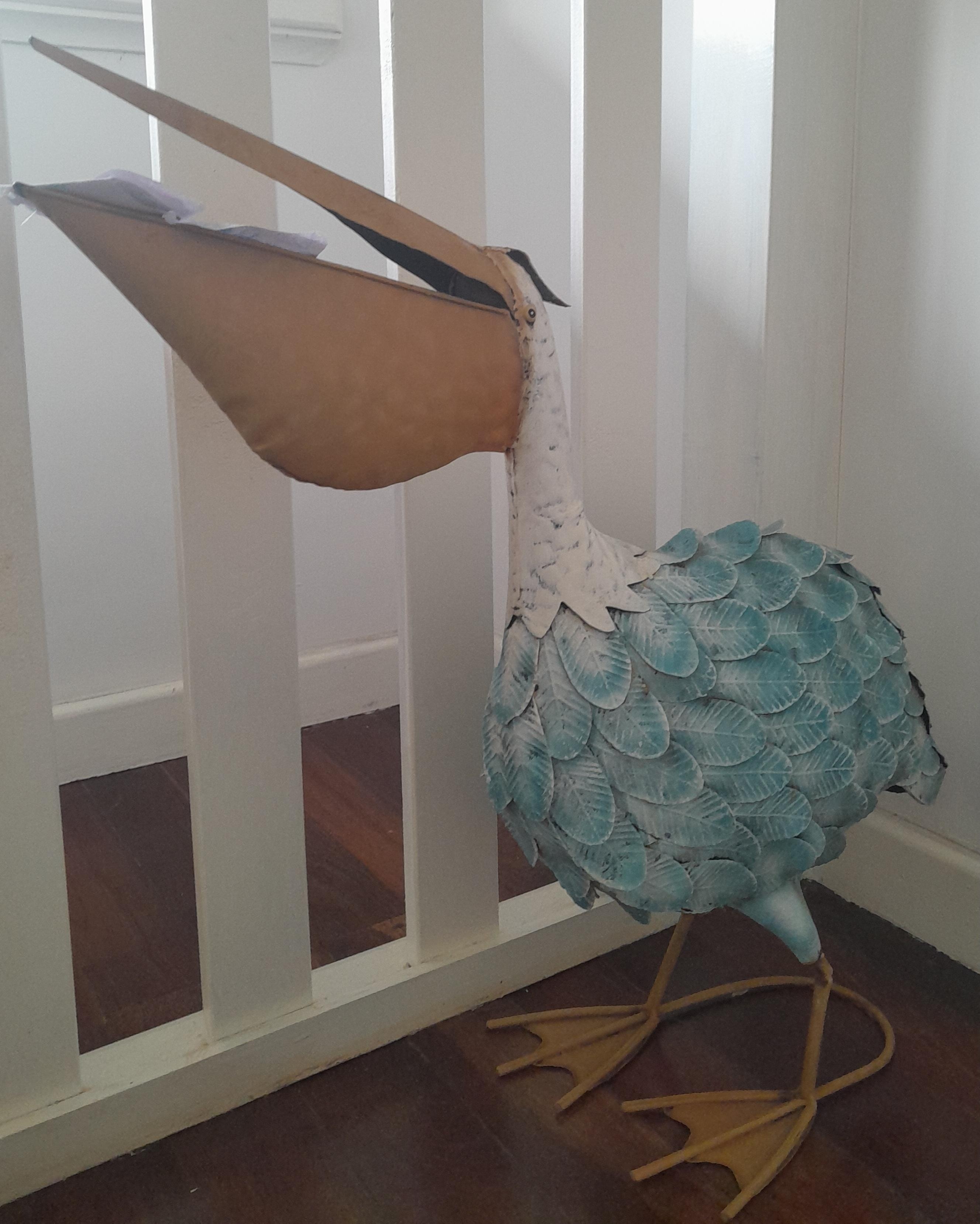 Grandchildren left messages for next visitors in Pelly Mellys mouth.